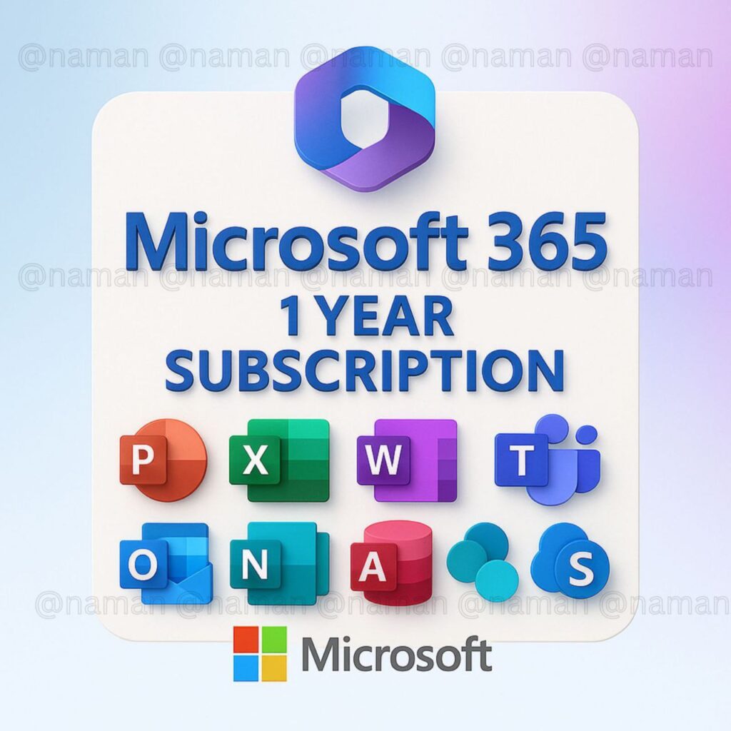 Office 365 – 1 Year Subscription