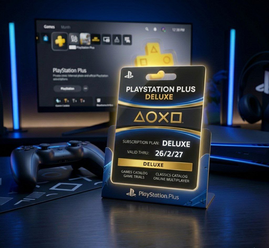 PlayStation Plus Deluxe Valid Till 26/2/2027