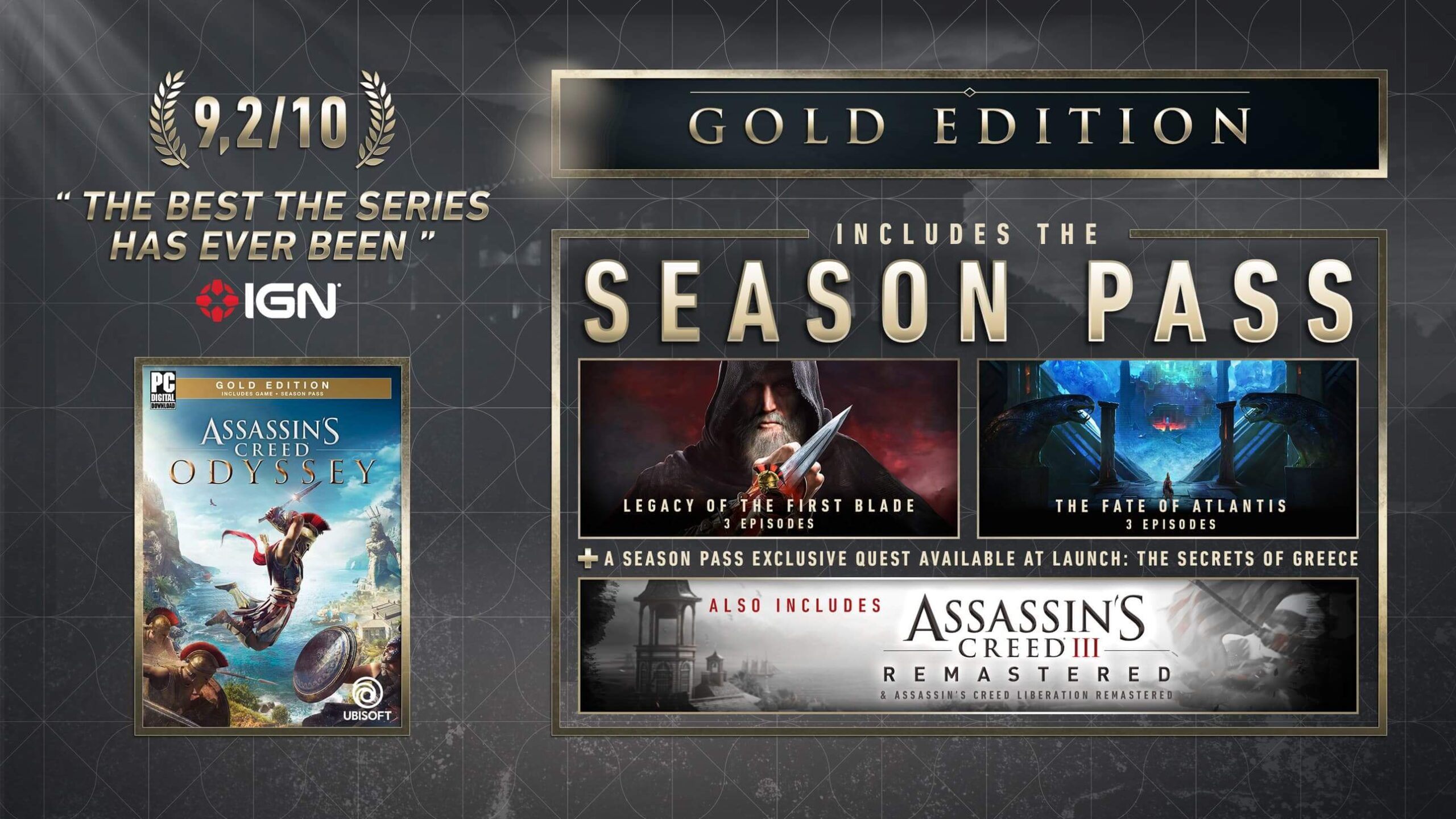 Assassin's Creed® Odyssey - GOLD EDITION