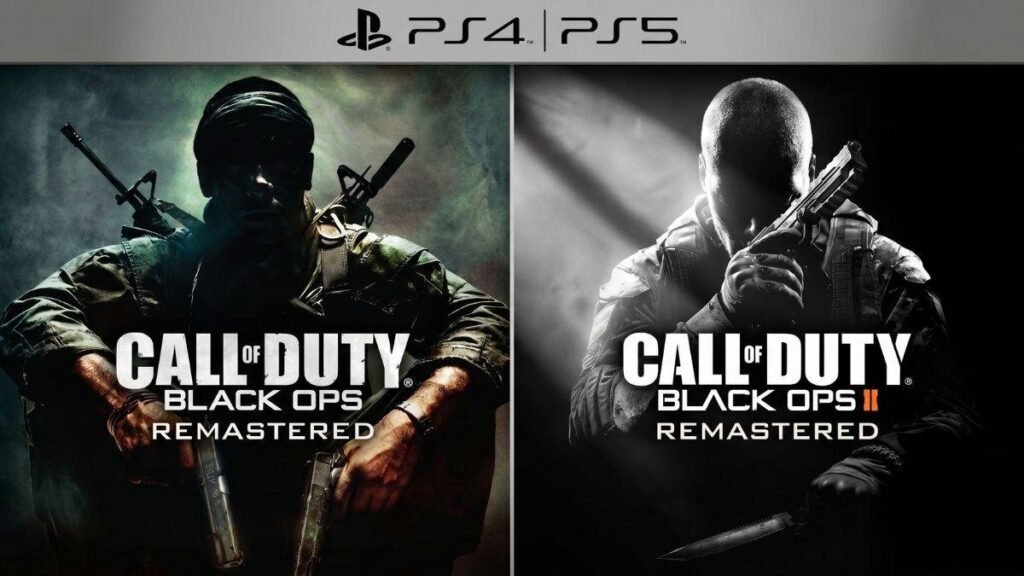 Call Of Duty Black Ops 1&2 Remastered PS4&PS5